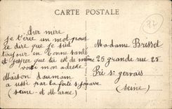 CPA Ferte under Jouarre the bridge and Entering of the suburb