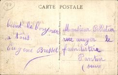 CPA Ferte under Jouarre Panoramic View taken of the north of the city