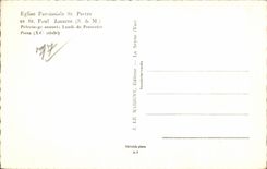 CPA Jouarre Parish church St Pierre and St Paul Jouarre annual Pilgrimage Whit Monday