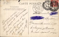 CPA Palais de Fontainebleau Facade du palais 