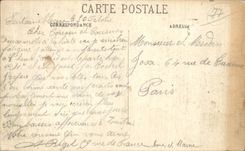 CPA Fontainebleau Le buste de Decamps