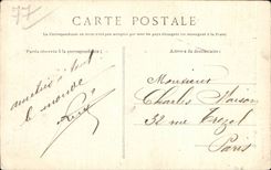 CPA Fontainebleau Statue du general Damesne