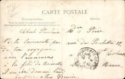 CPA Fontainebleau Route de Melun Chapelle du Bon Secours