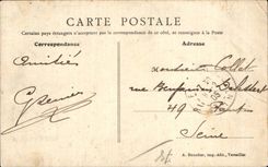 CPA La Celle les Bordes Petit salon des massacres