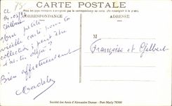 CPA Port Marly Chateau de Monte Cristo ancienne demeure d Alexandre Dumas