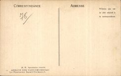 CPA Abbaye de Vaux de Cernay La fontaine Saint Thibault