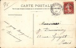 CPA Chateau de Montjoie Facade Sud 