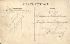 CPA Parc de Versailles Perspective du tapis vert et du canal la flotille