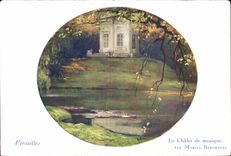 CPA Versailles Le chateau Le chalet de musique Marcel Beronneau 