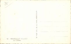 CPSM Rambouillet the castle