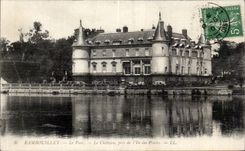 CPA Rambouillet the park the castle taken of island of hens