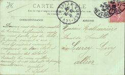 CPA Rambouillet the park the castle seen of island to hens