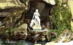 CPSM Rambouillet dairy of the queen the nymph to the goat of Julien Goat