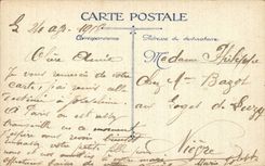 CPA Militaria the king angeleterre with the face