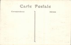 CPA Militaria Campagne of 1914 Ruins a village locates in the shotfiring cable of artillery