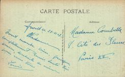 CPA Militaria Ypres Entrance of the street to butter