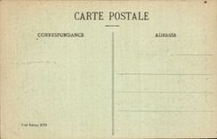 CPA Militaria Reims Street of the Mount Arena prolongee