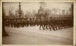 CPA Militaria Funeral of the Marshal Foch March 26th 1929 military Delegations American and English