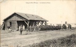 CPA Militaria Camp of wood bishop guard of police force