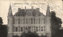 CPA Bournezeau Chaetau du Chene Bertin 