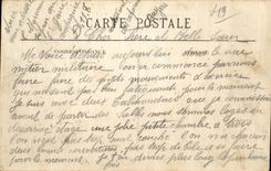 CPA Angers Place du ralliement Les postes et telegraphes Cafe Ralliement et grand Hotel