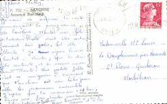 CPSM Bayonne Arceaux Port neuf 