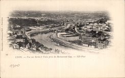 CPA Lyon Seen on Canary and vaise taken Gay restaurant