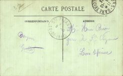 CPA Chinon which occurred of Jeanne arc and Statue of Rabelais