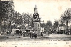 Pontlieue - War memorial the Place - CPA