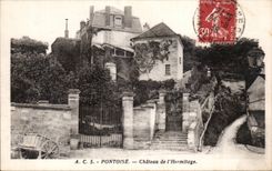 Pontoise - Castle of Hermitage - CPA