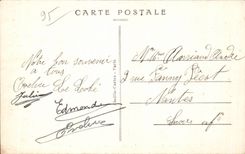 Pontoise - Castle of Hermitage - CPA