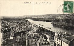 Mantes - Panorama - CPA