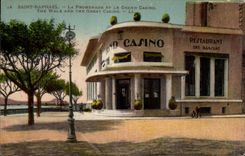 Raphael del santo - la caminata y el casino grande restaurando el baile - CPA