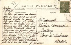 Toulon - the cross-section of the Port Boat - CPA