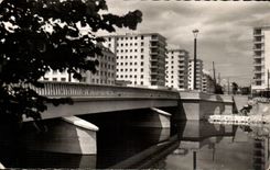Caen - the Bridge on Orne - CPA