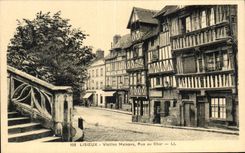 Lisieux - Vieilles Maisons - Rue au Char - CPA