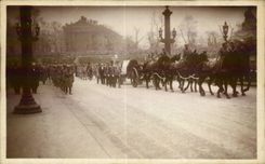 CPA Militaria Funerailles of the Marshal Foch Paris March 26th 1929 Places Harmony