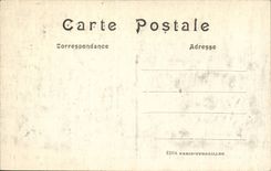 CPA War of 1914 After the passage of German troops interior of church of Barcy