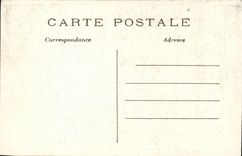 CPA Battles of the Marne School saccagee by the barbarians