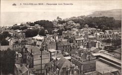 Villers sur Mer - Panorama vers Trouville - CPA 
