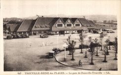 Trouville - La Gare de Deauville Trouville - CPA 