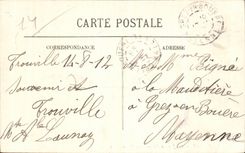 Trouville - Les Jetees a l heure de la Maree - CPA 