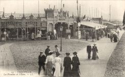 Trouville - Les Planches et l Eden - CPA 