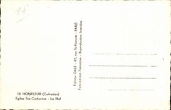 Honfleur - Eglise Ste Catherine - CPSM 