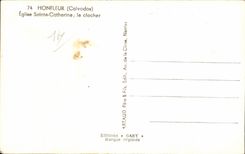 Honfleur - Eglise Sainte Catherine - CPSM 