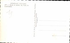 Honfleur - Apres la Peche - Au Fond - La Lieutenance - CPA 