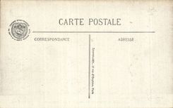 CPA Militaria French artillerists with the Harmony Paris July 14th