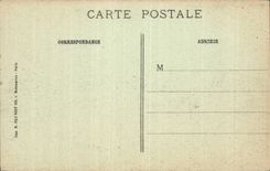 CPA Militaria Herleville church after the bombardment