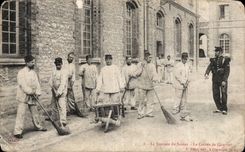 CPA Militaria the day of the soldier the drudgery of District