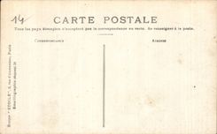 CPA Avranches the road of Granville